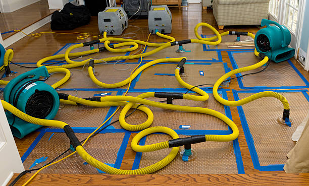 Professional Flood Damage Restoration technician working in San Carlos, AZ